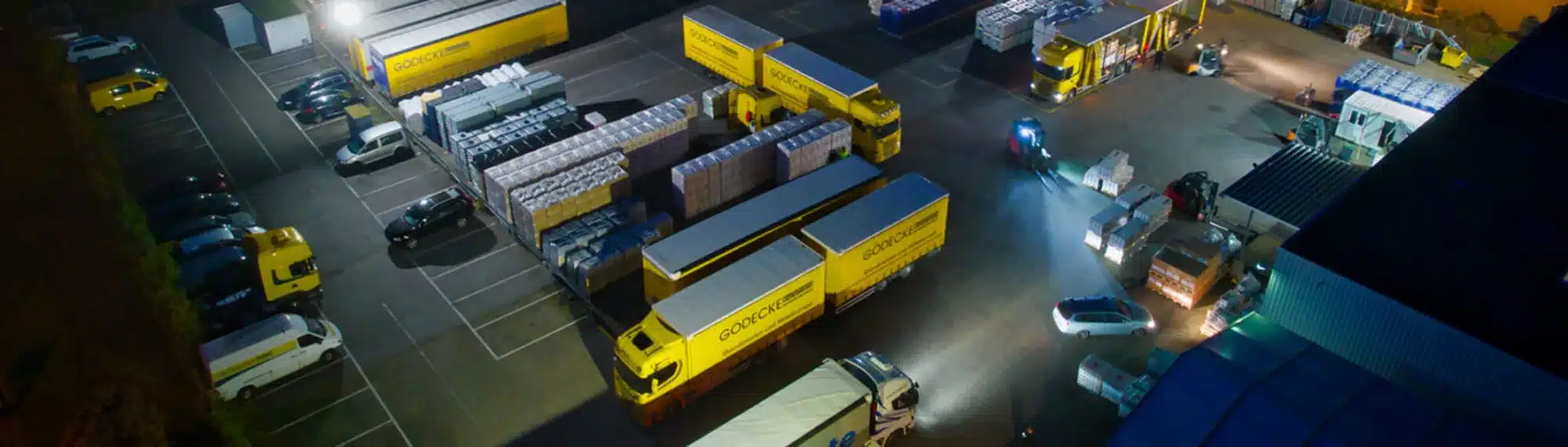 Logistik Hub und Lager der Gödecke Eurotrans Spedition