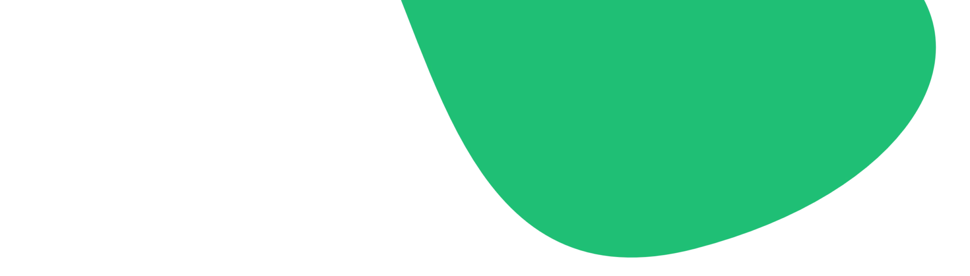 Große grüne Bubble