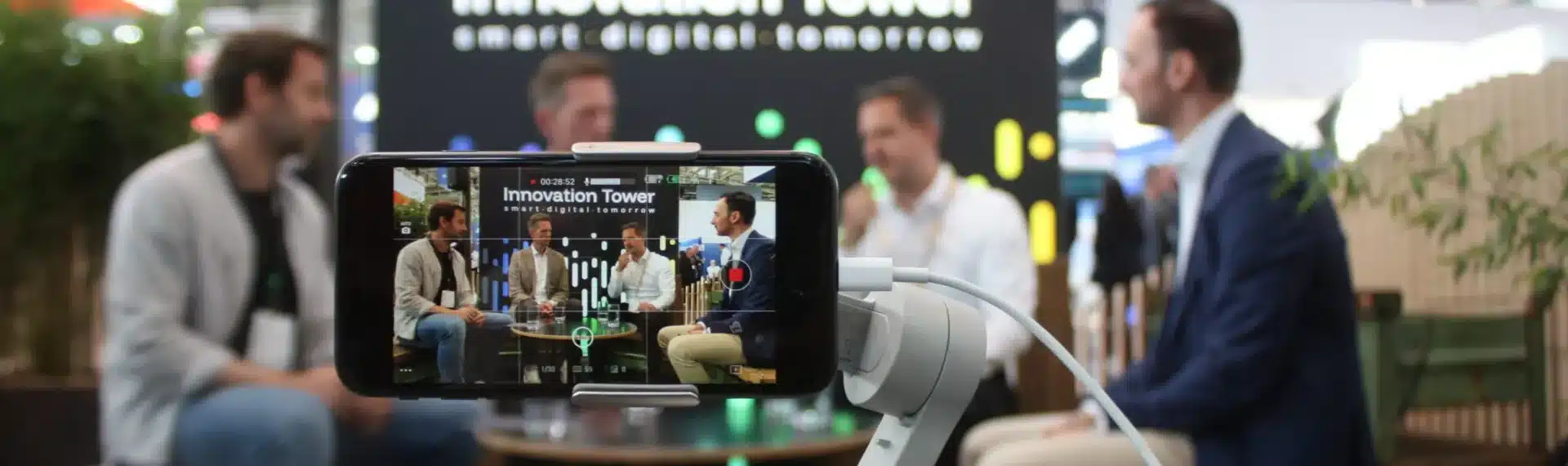 Hinter der Kamera bei Landt und Leute auf der Transport Logistic