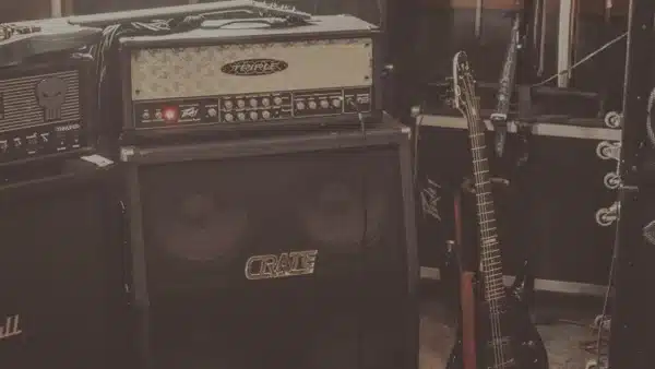 Lautsprecher im Studio für den Transport