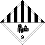 Gefahrzettel Klasse 9A