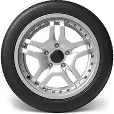 Reifen mit Felge Auto-Rad