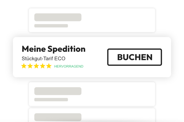Tarif einer Spedition im Suchergebnis auf Pamyra.de